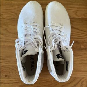 NOBULL Men's Classic White High-Top Sneakers